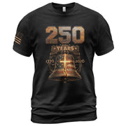 Christian Faith USA 250th Anniversary Independence Shirt 1776–2026 Patriotic Heritage
