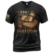 USA 1776–2026 Freedom Heritage Shirt American 250 Year Celebration Shirt