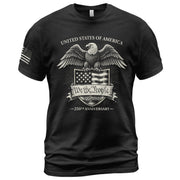 USA 250 Years Freedom Shirt 1776-2026 We The People American Eagle Shield Semiquincentennial Patriotic