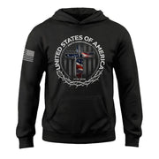 USA Faith and Freedom Hoodie 1776–2026 Christian 250th Anniversary Apparel