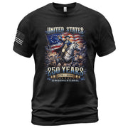 George Washington 250 Years Shirt - 1776-2026 United States 250th Anniversary Bootleg Tee
