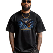 Vintage USA July 4th Independence Day 250th Anniversary Shirt - Bootleg 90s Eagle Graphic Patriotic Streetwear Tee