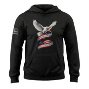 USA 250th Anniversary Hoodie 1776-2026 – One Nation Under God 250 Years of Blessings Dove Christian Apparel