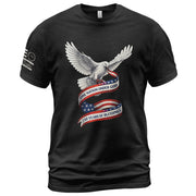 250 Years of Blessings One Nation Under God T-Shirt - Peace Dove Patriotic Graphic Tee