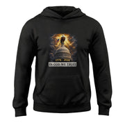 Semiquincentennial 1776–2026 Hoodie – In God We Trust Eagle Patriotic Design