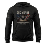 America 250th Anniversary Hoodie - Semiquincentennial 1776-2026 Patriotic We The People Mens Hoodie