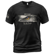 America 250th Anniversary Shirt - Eagle Eye We The People T-Shirt, 1776-2026 Semiquincentennial Patriotic Men's Tee