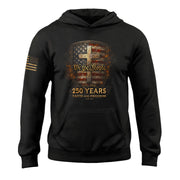 America 250th Anniversary 1776-2026 Semiquincentennial We The People Hoodie – Faith and Freedom Christian Cross Shield Patriotic Hoodie