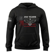 USA 250th Anniversary 1776-2026 Semiquincentennial Hoodie – We The People Eagle Patriotic Flag 250 Years Freedom Apparel