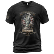 America 250th Anniversary 1776-2026 T-Shirt – We The People 250 Years of Blessings Bald Eagle Semiquincentennial Patriotic Shirt