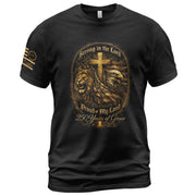 America 250th Anniversary 1776-2026 T-Shirt – Strong in the Lord 250 Years of Grace, Lion & Eagle Christian Patriotic USA 250 Tee