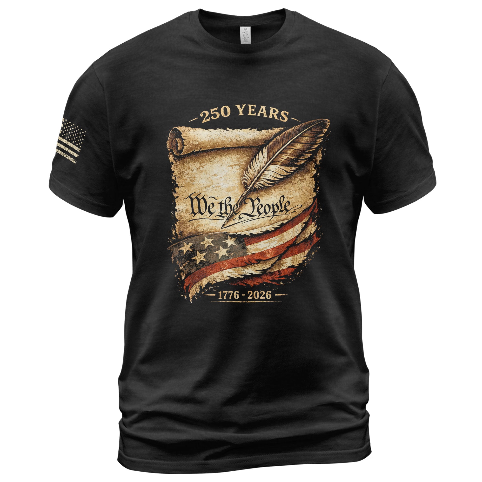 Semiquincentennial We The People 250 Years Patriotic USA Shirt 1776–2026