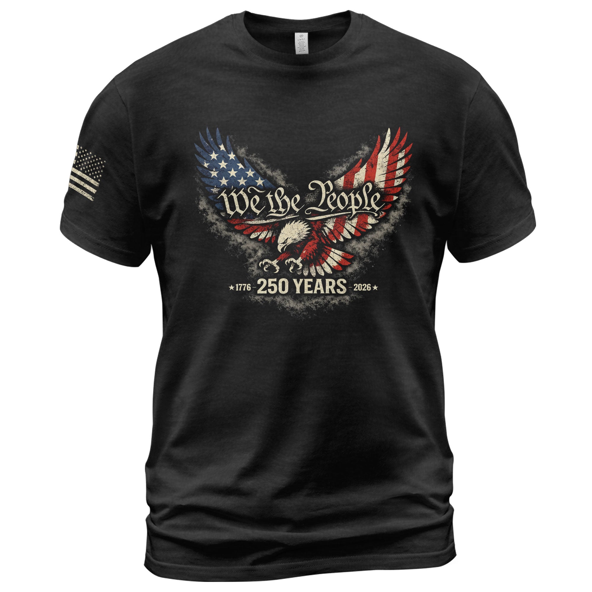 We The People 250 Years Semiquincentennial Patriotic Eagle USA Shirt 1776–2026 Freedom Anniversary Design