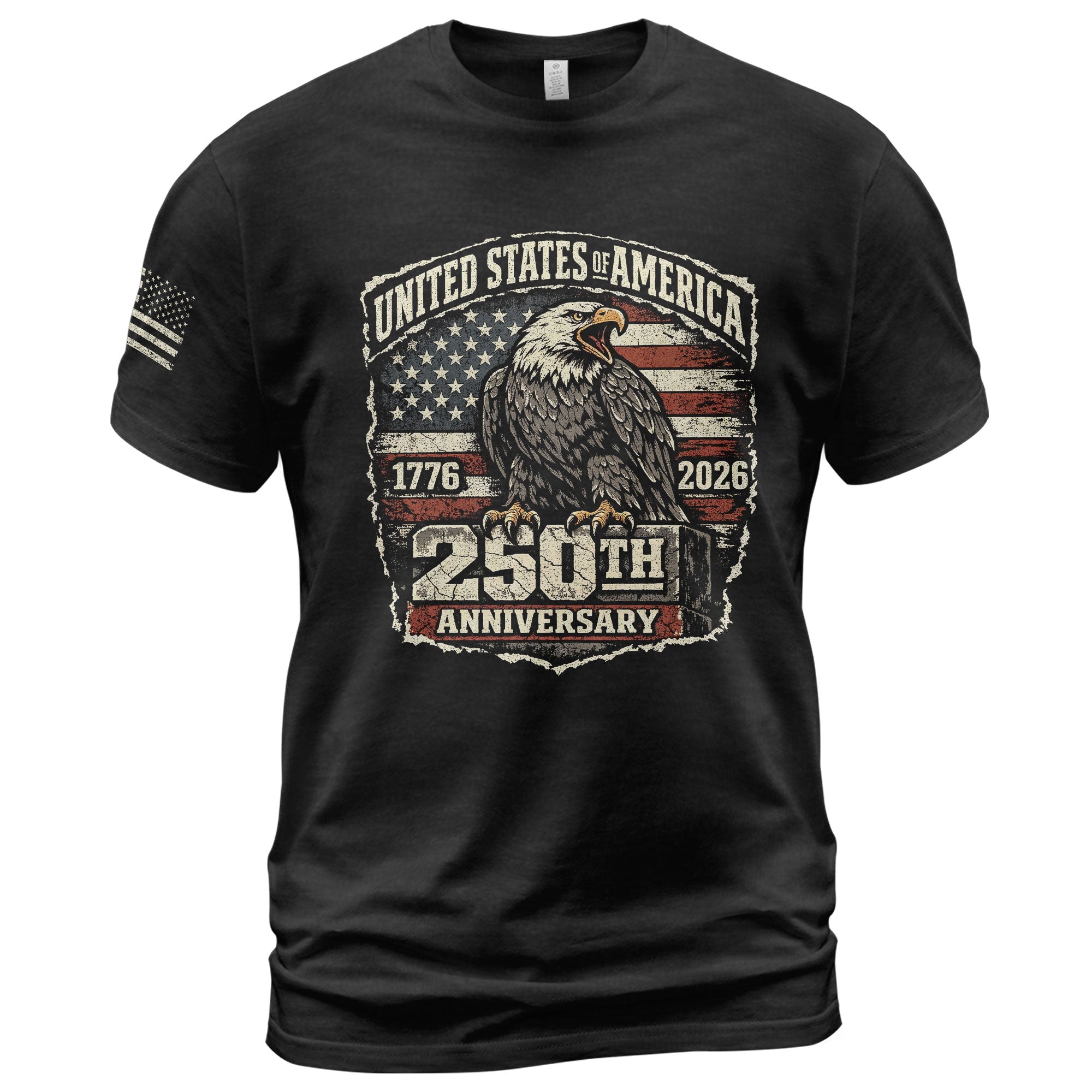 United States Eagle 250th Anniversary Semiquincentennial USA Shirt 1776–2026 Patriotic Legacy Design
