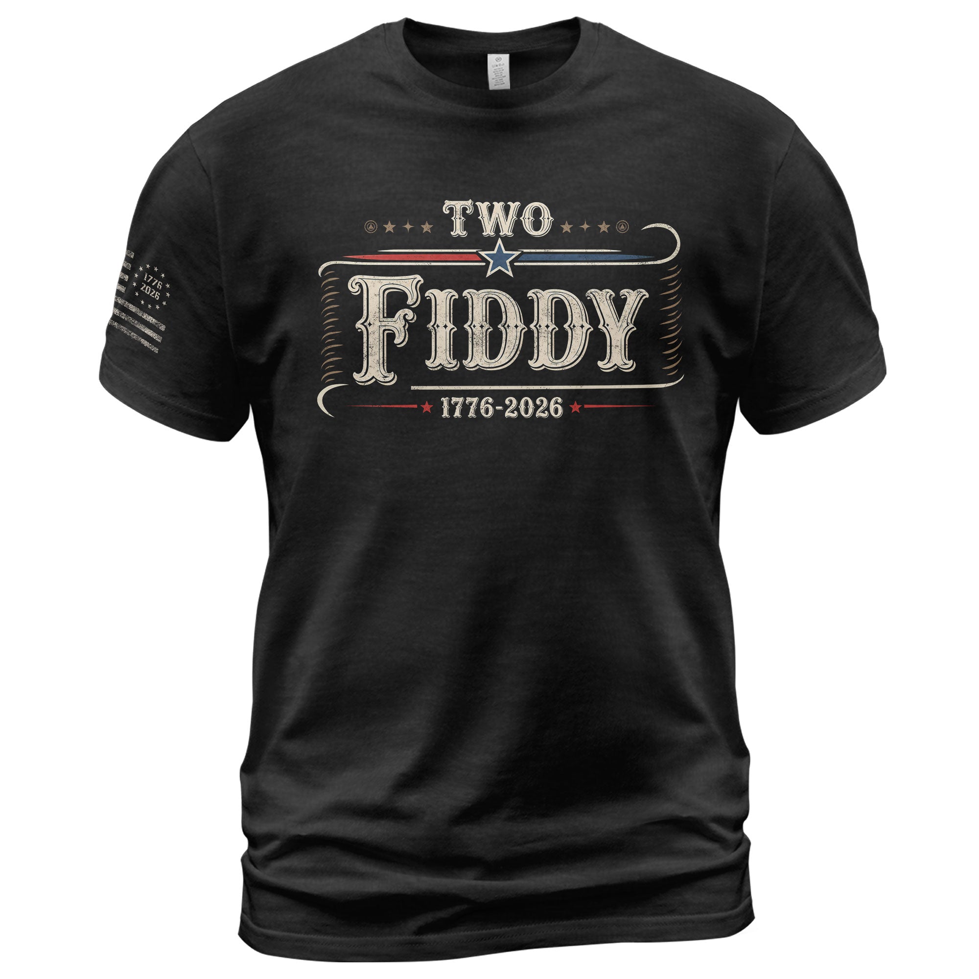 Patriotic Two Fiddy 1776-2026 Shirt - Classic American Anniversary Graphic Style