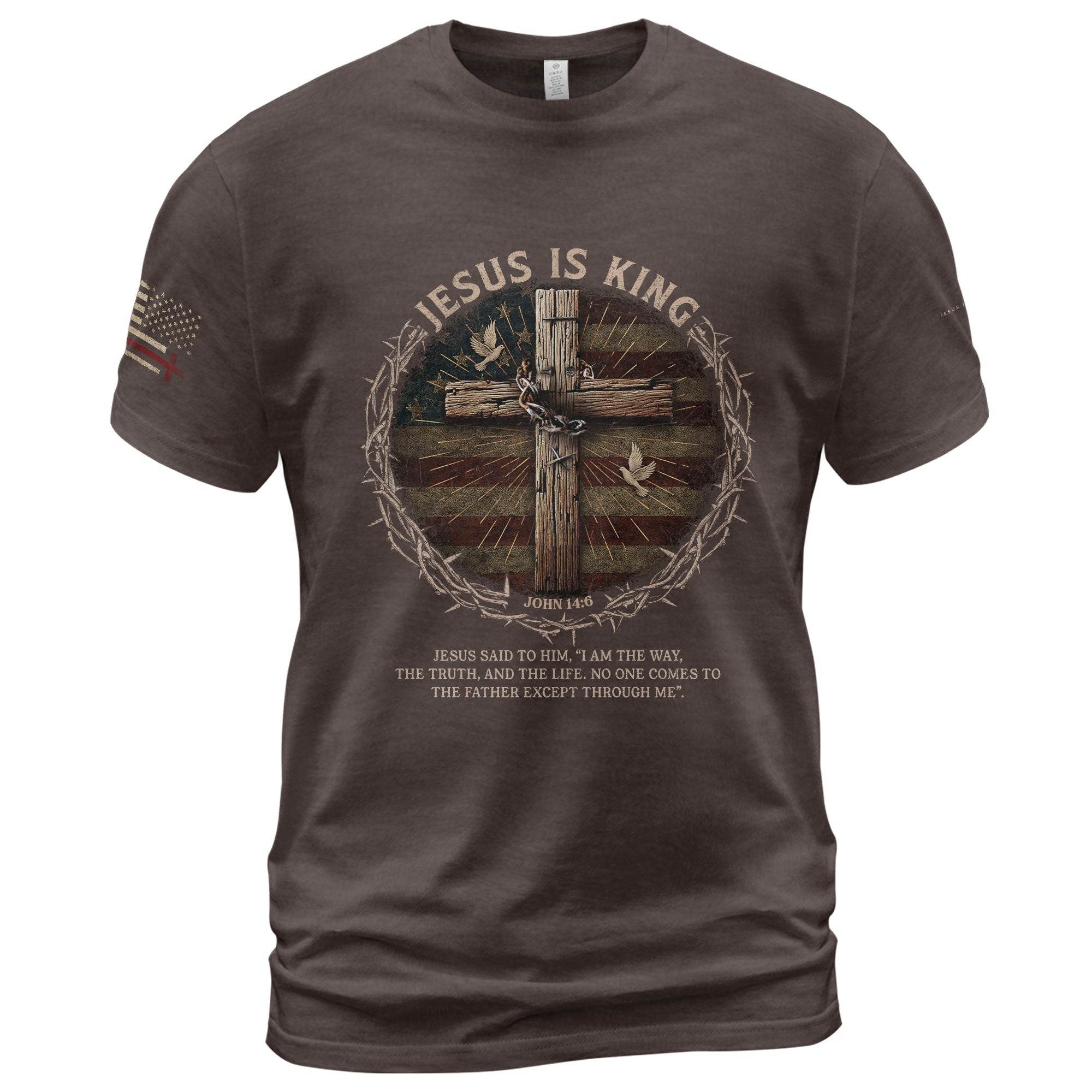 Jesus Is King – The Way. The Truth. The Life. - Rust Field Wear