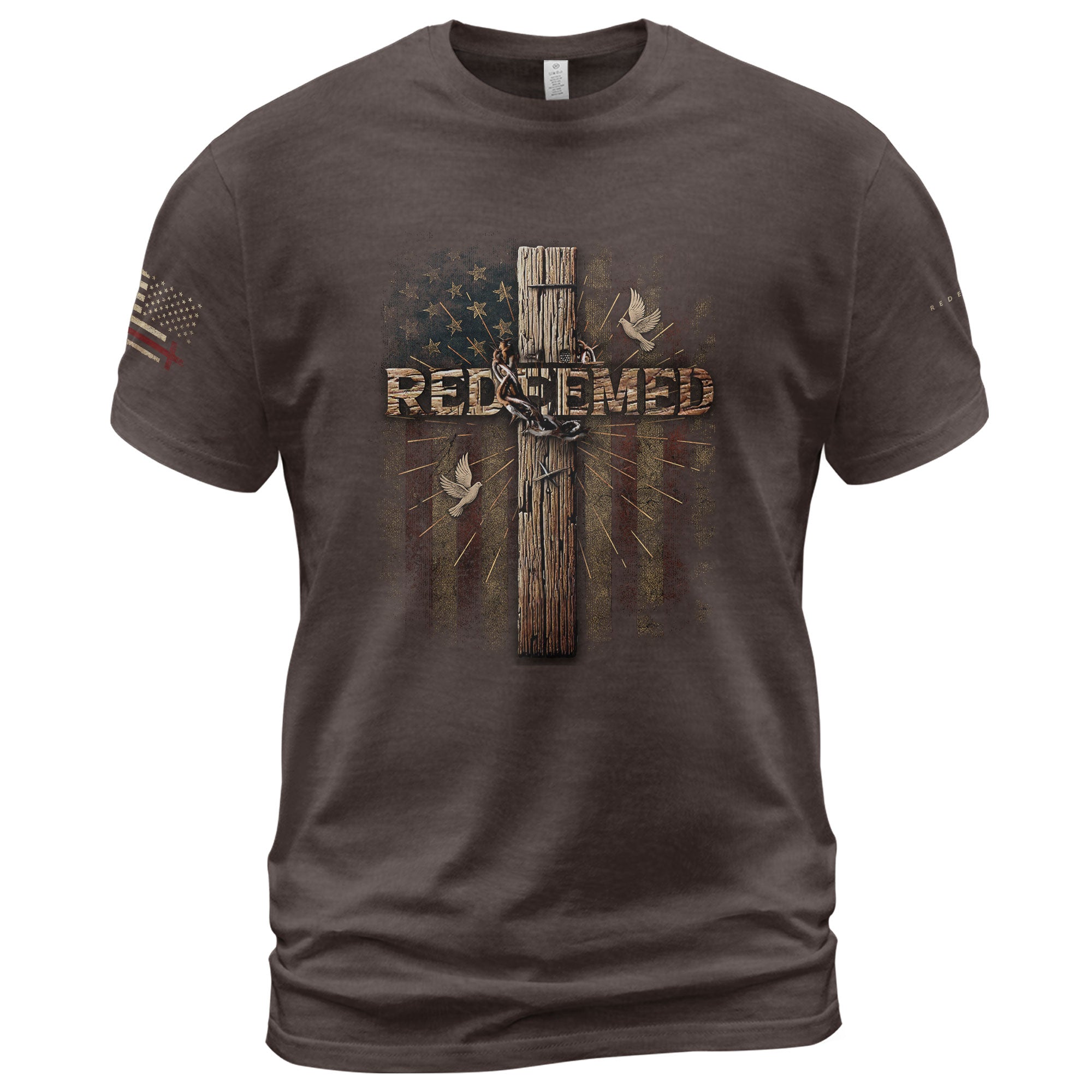 Redeemed & Set Free – Christian Freedom Tee