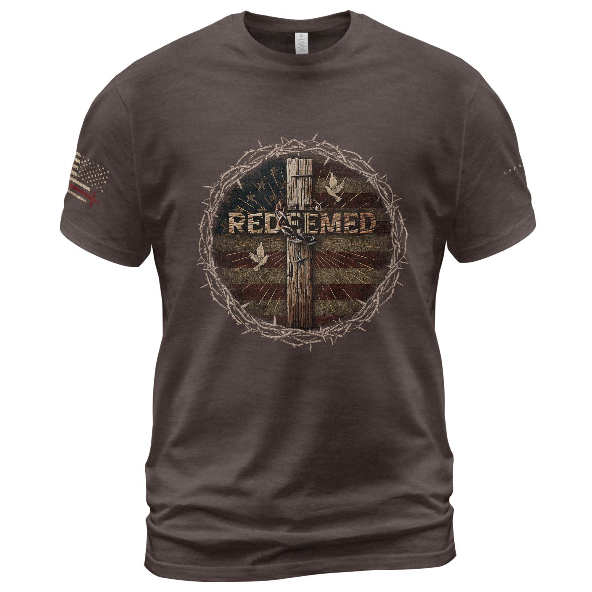 Redeemed by the Cross – Crowned in Grace - Rust Field Wear