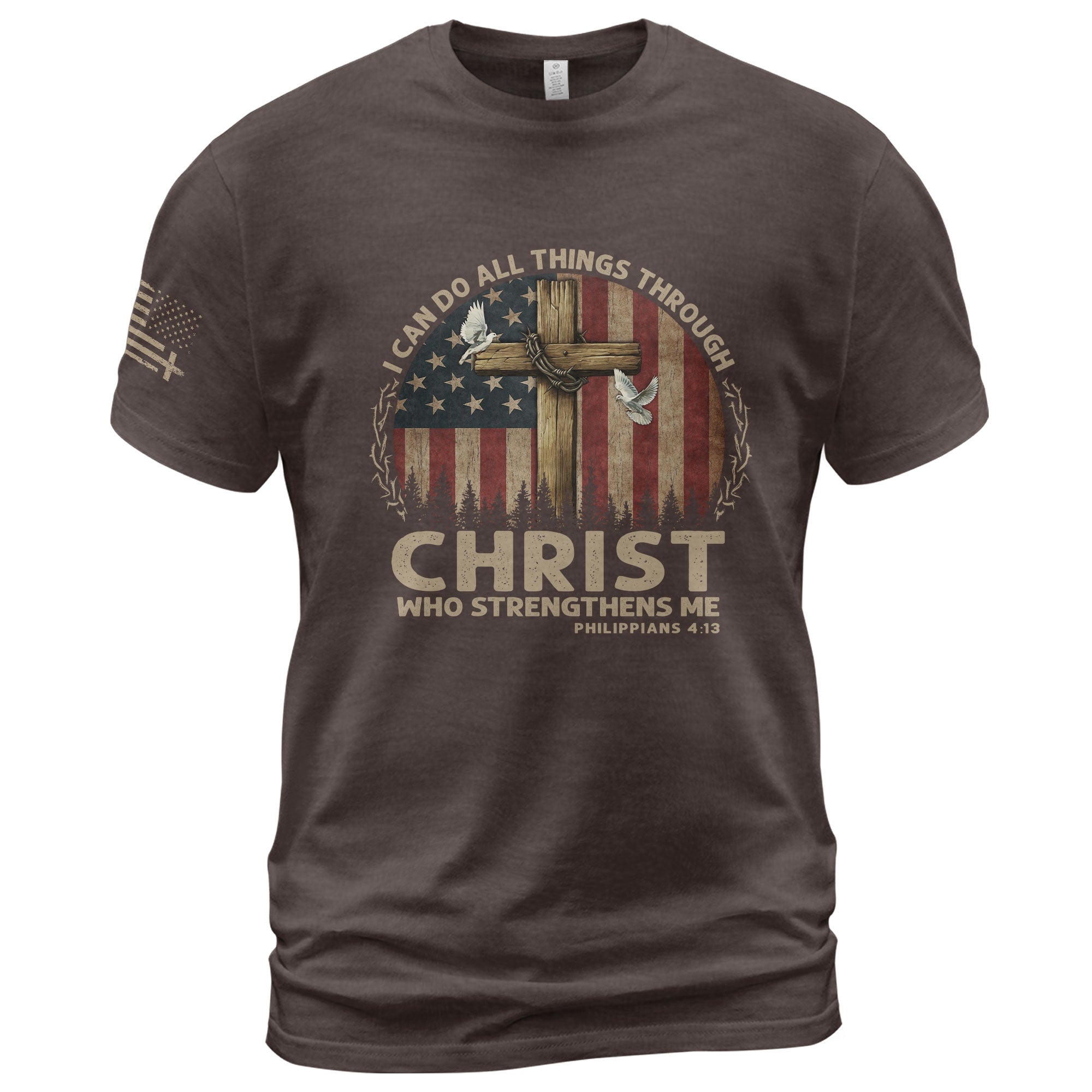 I Can Do All Things Through Christ Shirt – Philippians 4:13 Tee