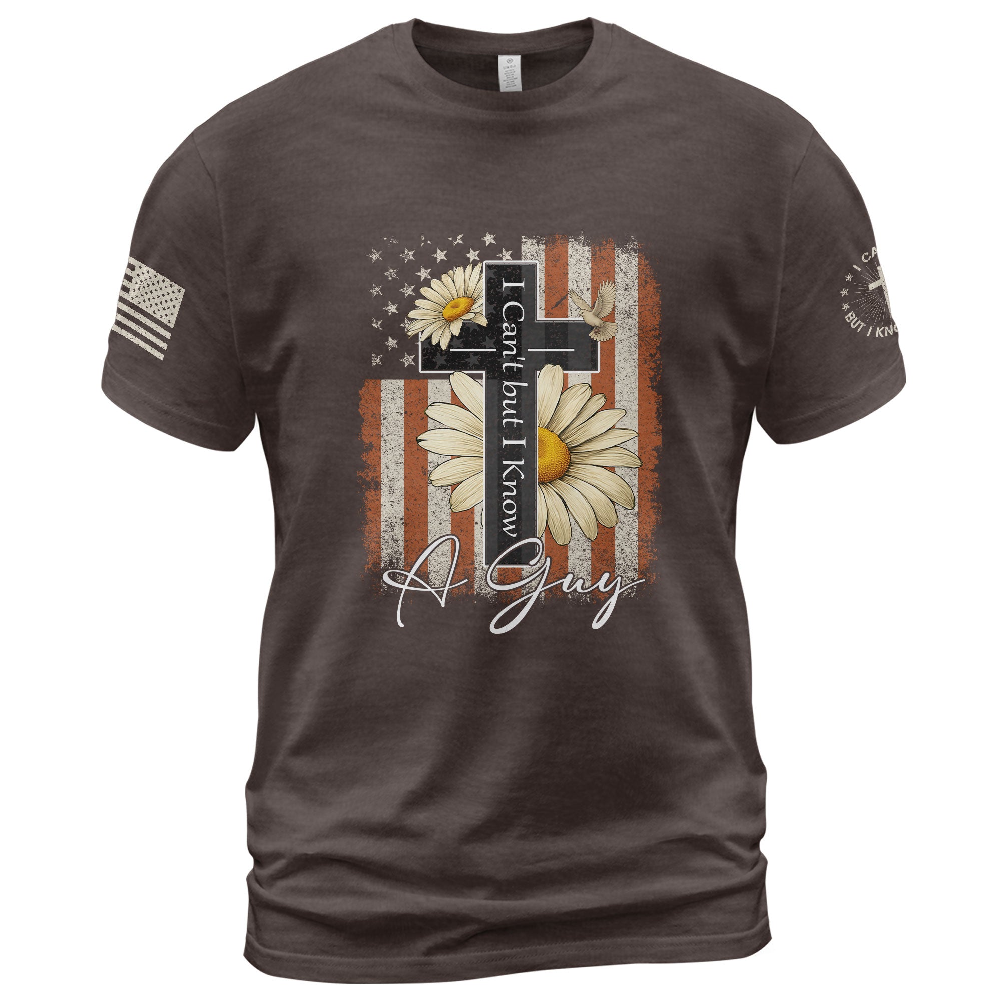 I Can’t But I Know A Guy Floral Faith T-Shirt
