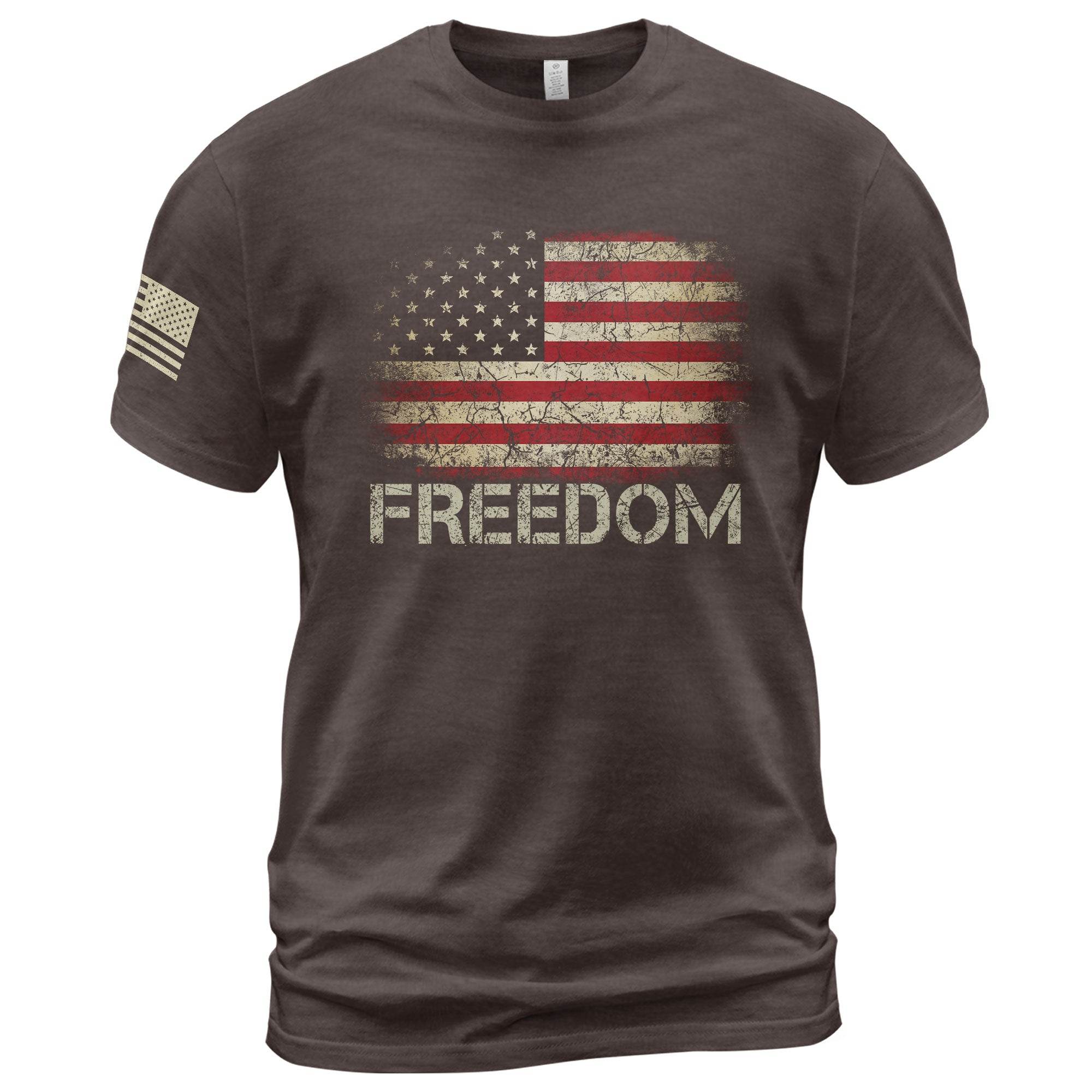 'Freedom' American Legacy T-Shirt - Rust Field Wear