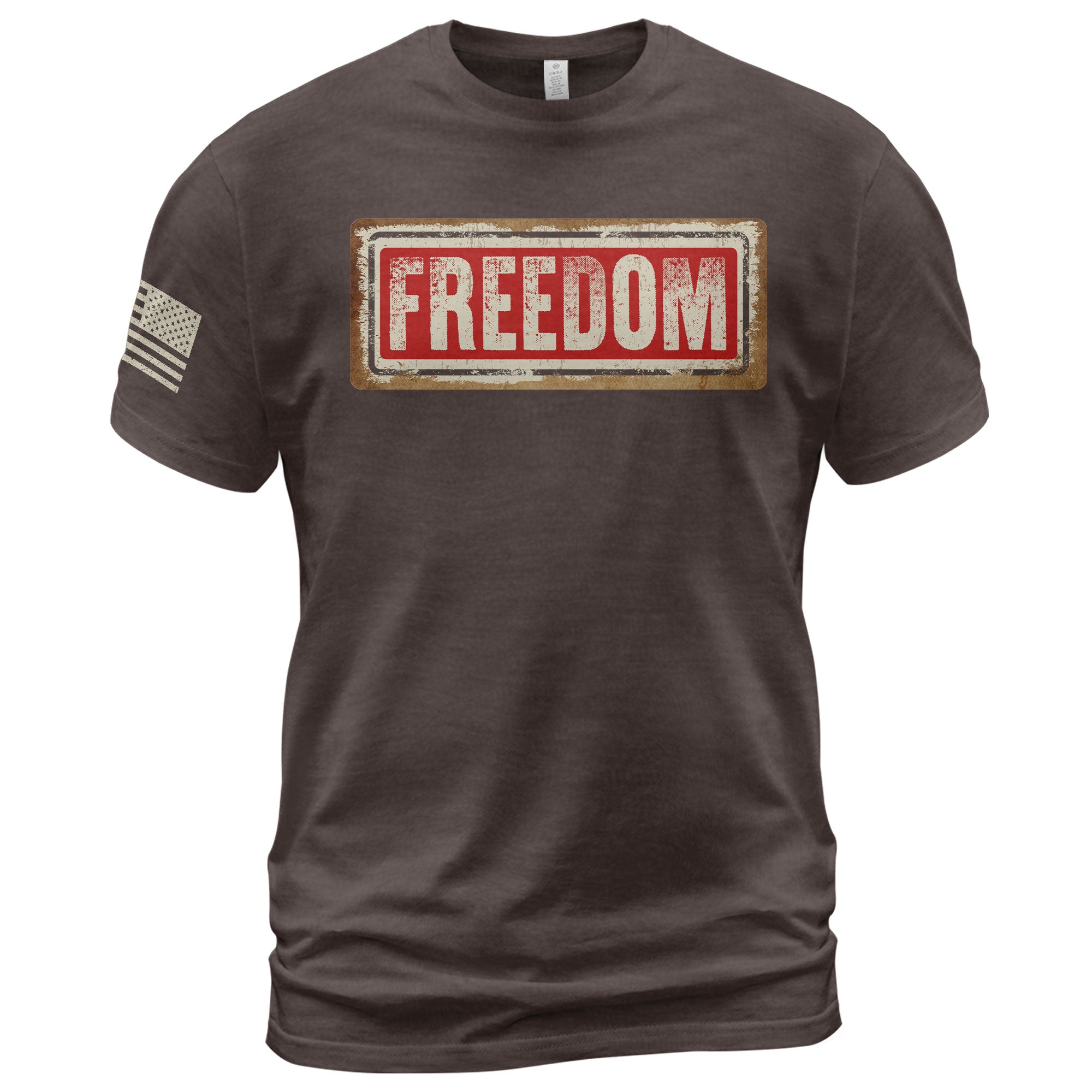 Freedom Sign Patriotic Tribute T-Shirt