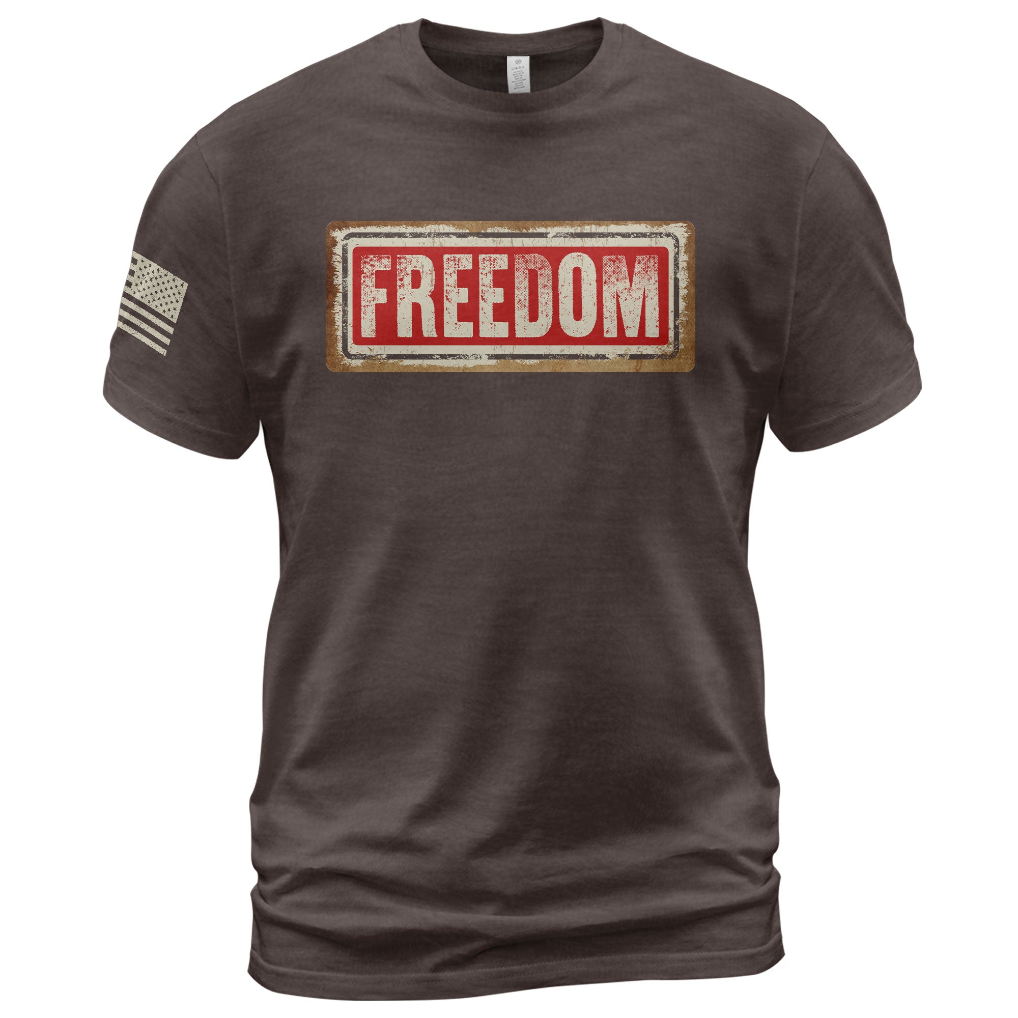 Freedom Sign Patriotic Tribute T-Shirt