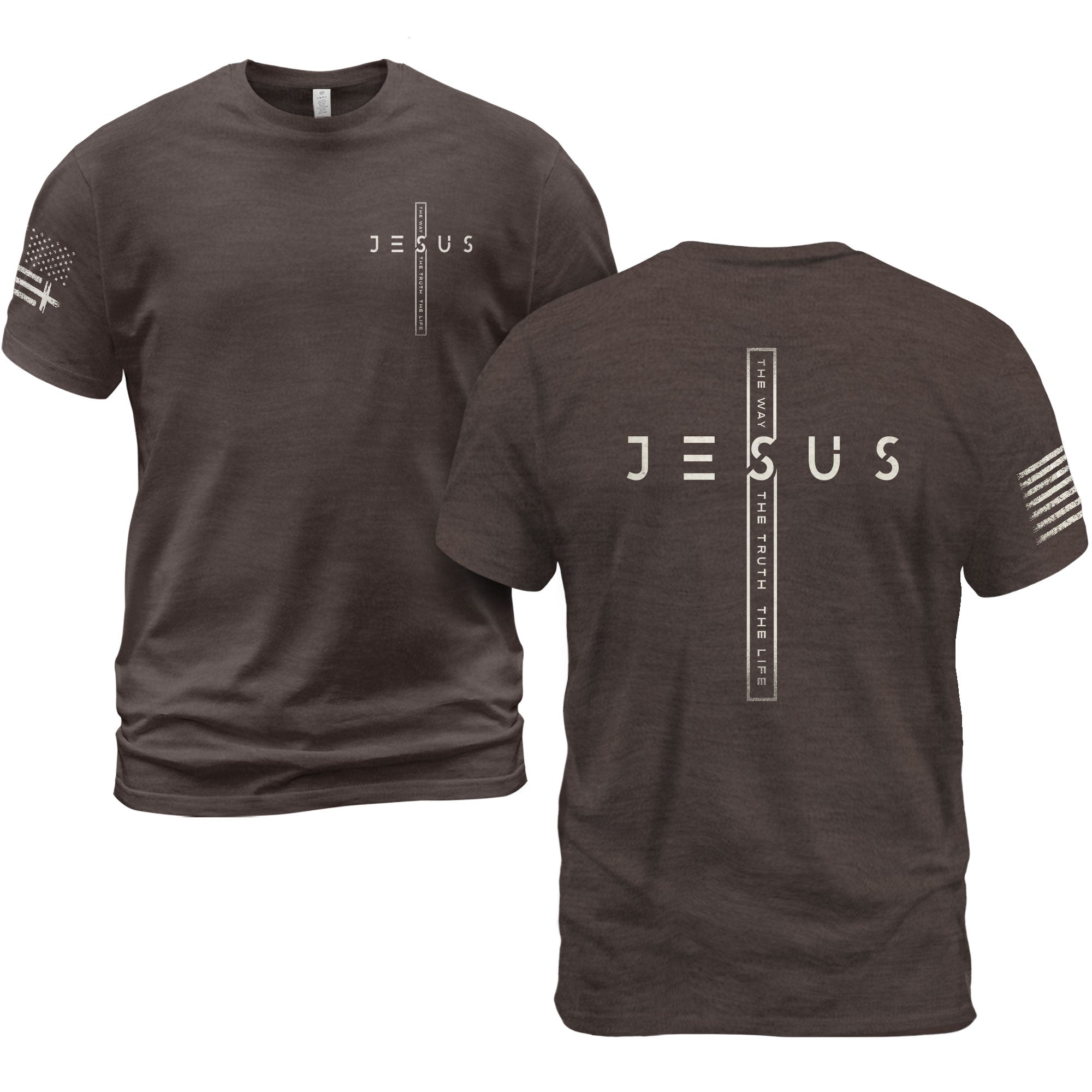 Jesus Cross The Way The Truth The Life Christian Faith T-Shirt