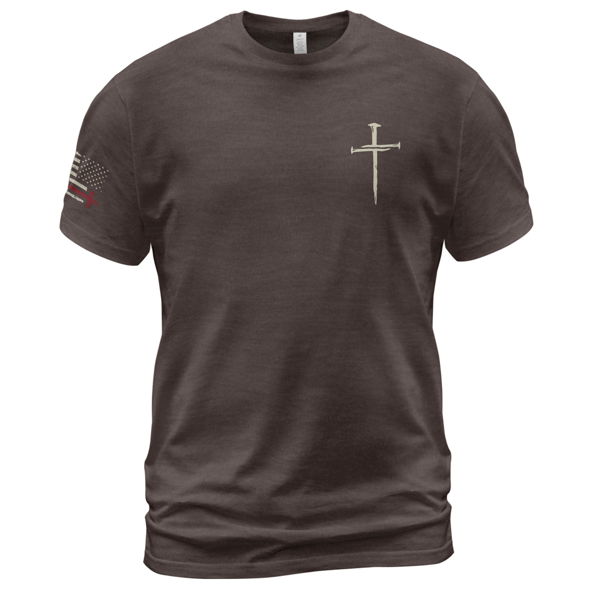 Faith Over Fear Christian Cross Patriotic Religious Jesus Shirt