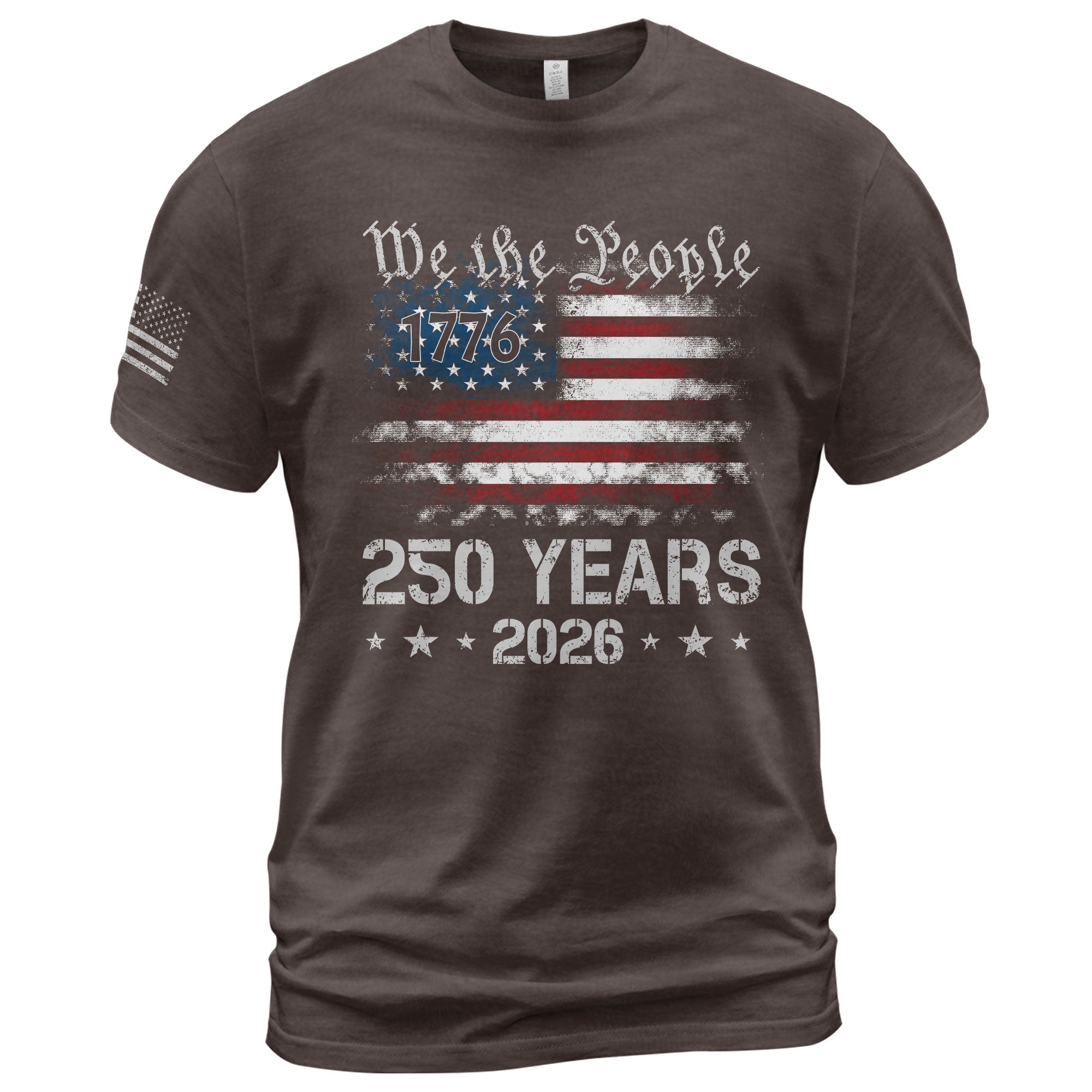 We The People 250 Years Shirt – USA Flag Independence 1776–2026 Tee
