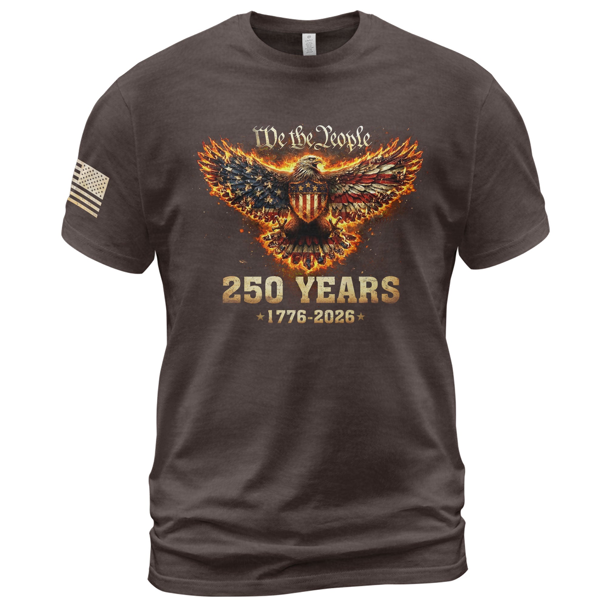 USA 250th Anniversary 250 Years Shirt 1776-2026 American Eagle We The People