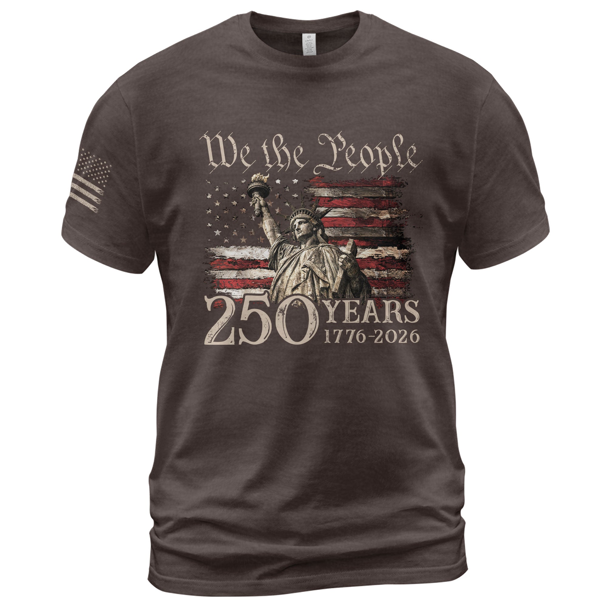 Vintage USA 250th Anniversary Shirt 1776-2026 Statue of Liberty Patriotic