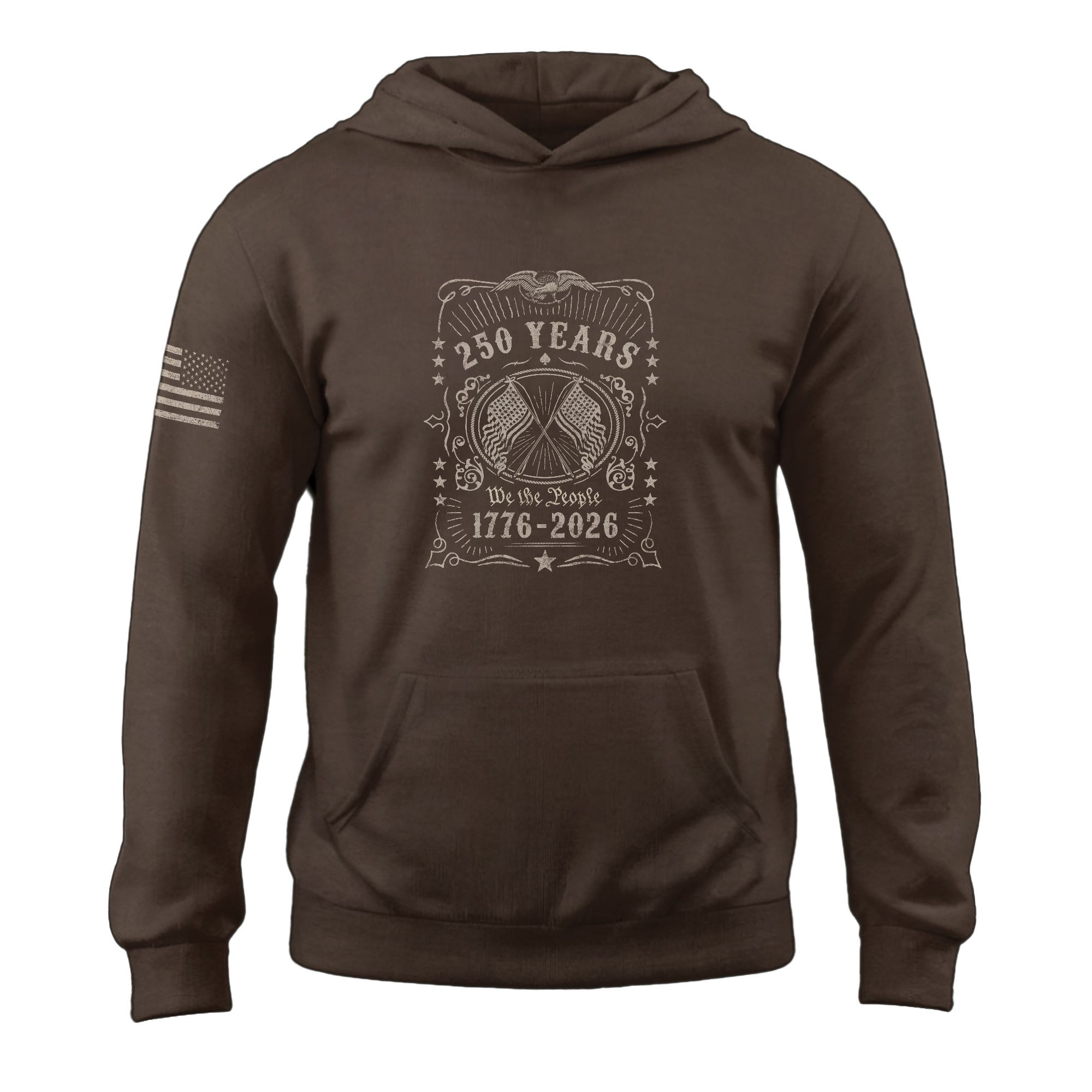 USA 250th Anniversary Semiquincentennial 250 Years Hoodie 1776-2026 We The People Patriotic