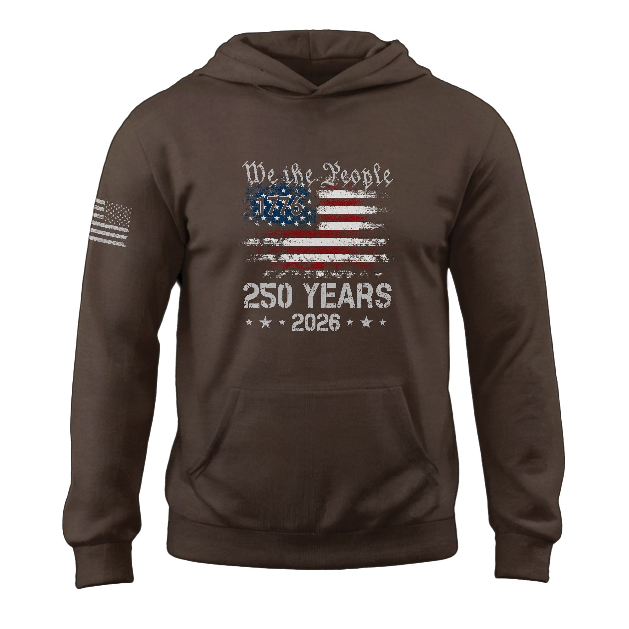 USA 250th Anniversary Semiquincentennial 250 Years Hoodie 1776-2026 We The People