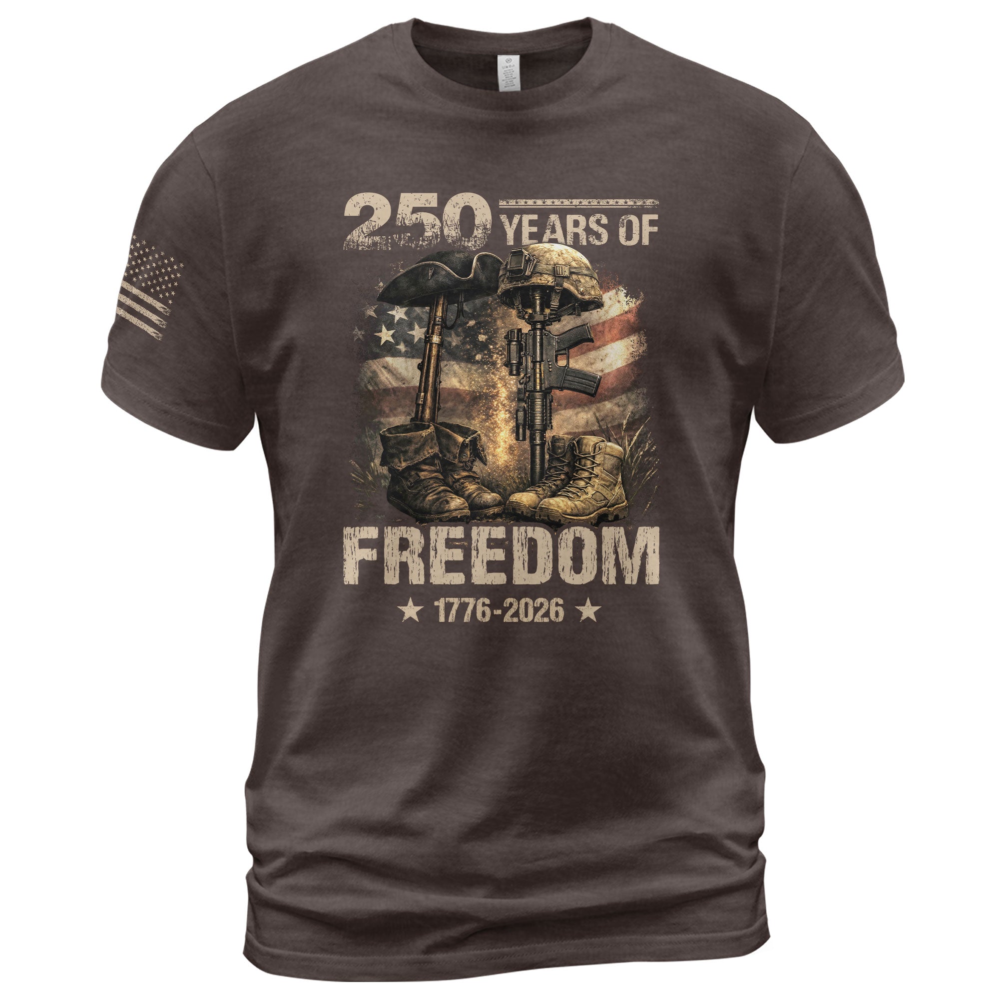 Honoring Past & Present – 250 Years America Anniversary Shirt