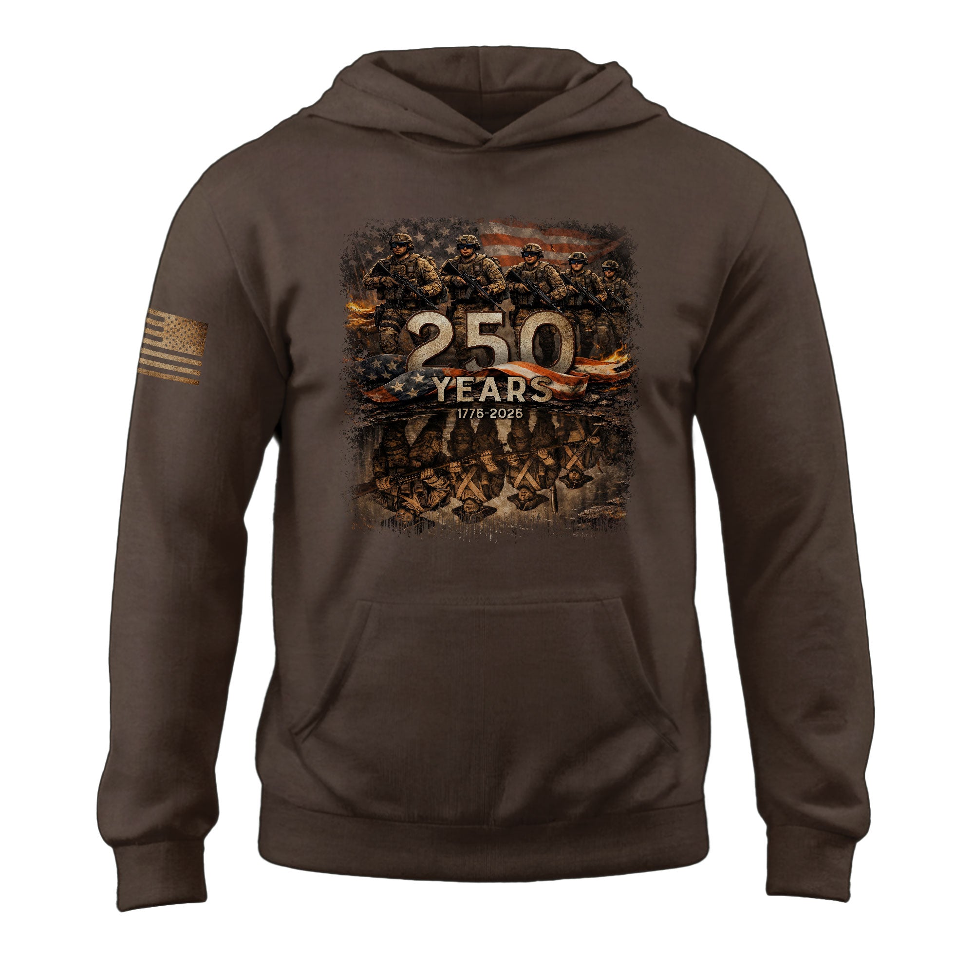 USA 250 Years Anniversary Hoodie 1776–2026, Vintage American Heritage Celebration Hoodie for Men and Women