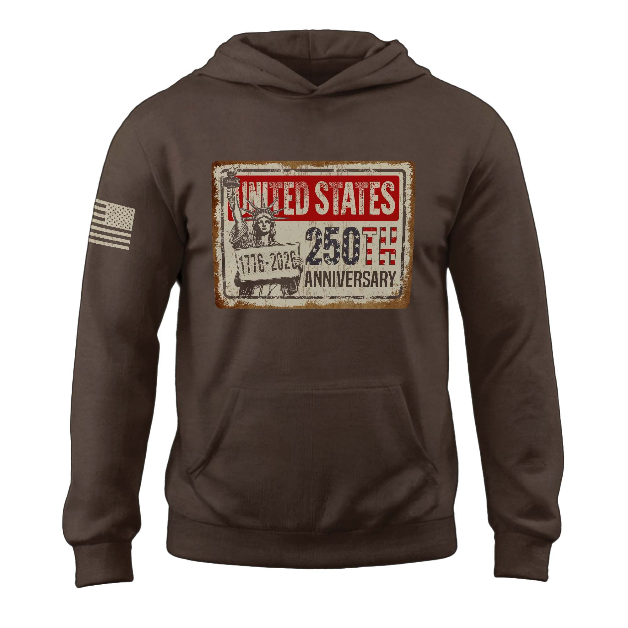 USA 250th Anniversary Hoodie 1776–2026, Timeless American Heritage Freedom Hoodie