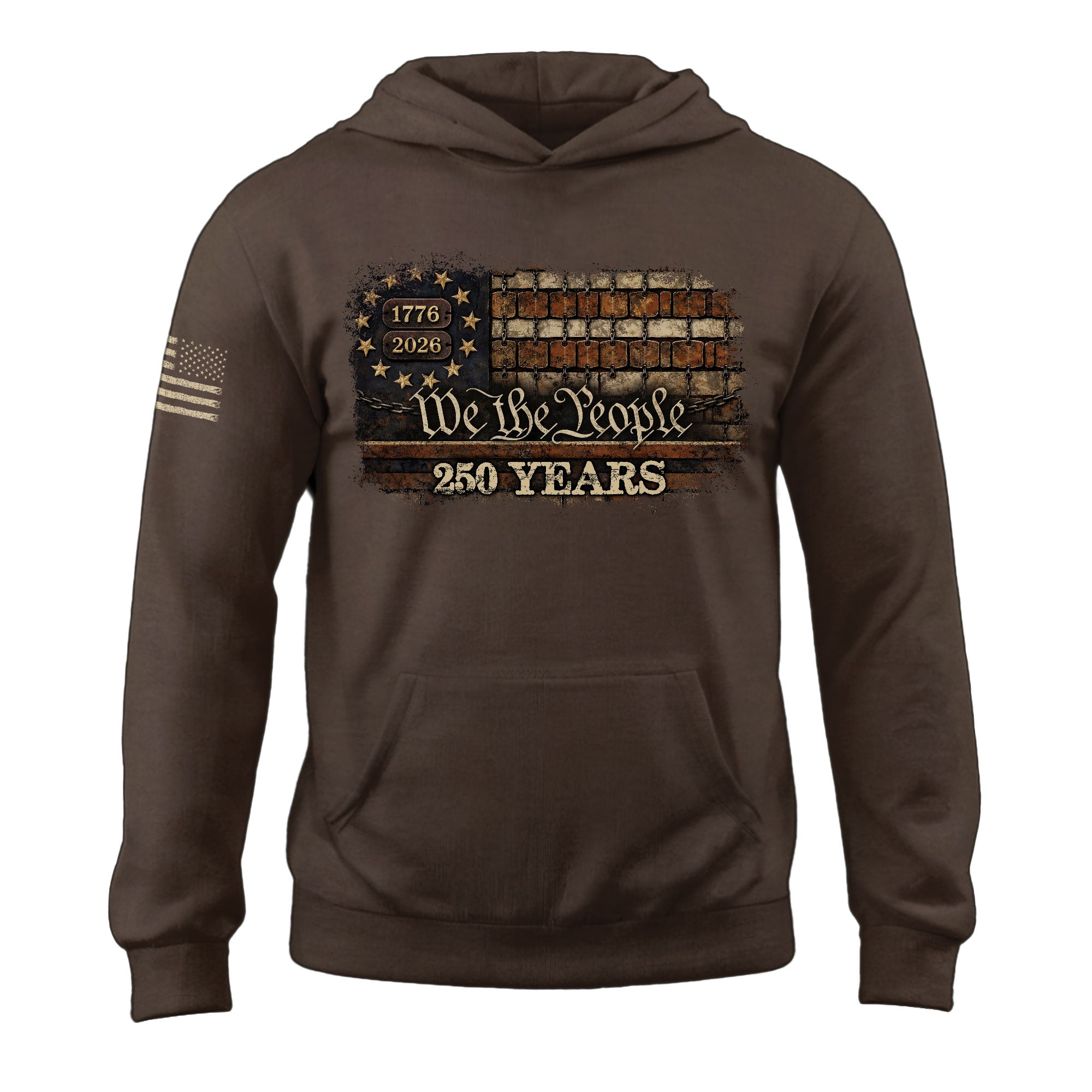 250th Anniversary USA Hoodie 1776–2026, Timeless American Heritage Celebration Apparel Unisex