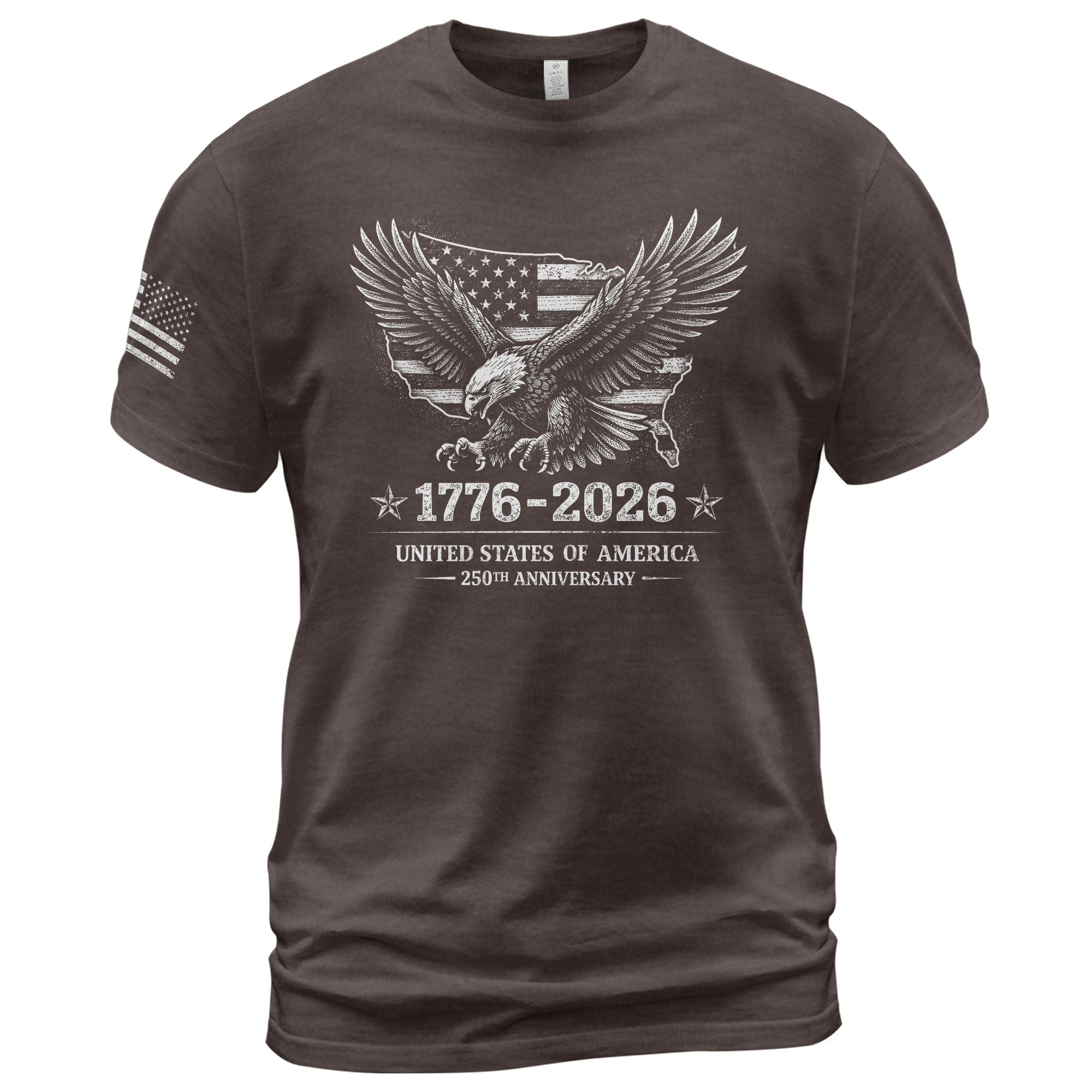 USA 250th Anniversary Shirt 1776-2026 United States of America Patriotic Eagle American Flag Semiquincentennial