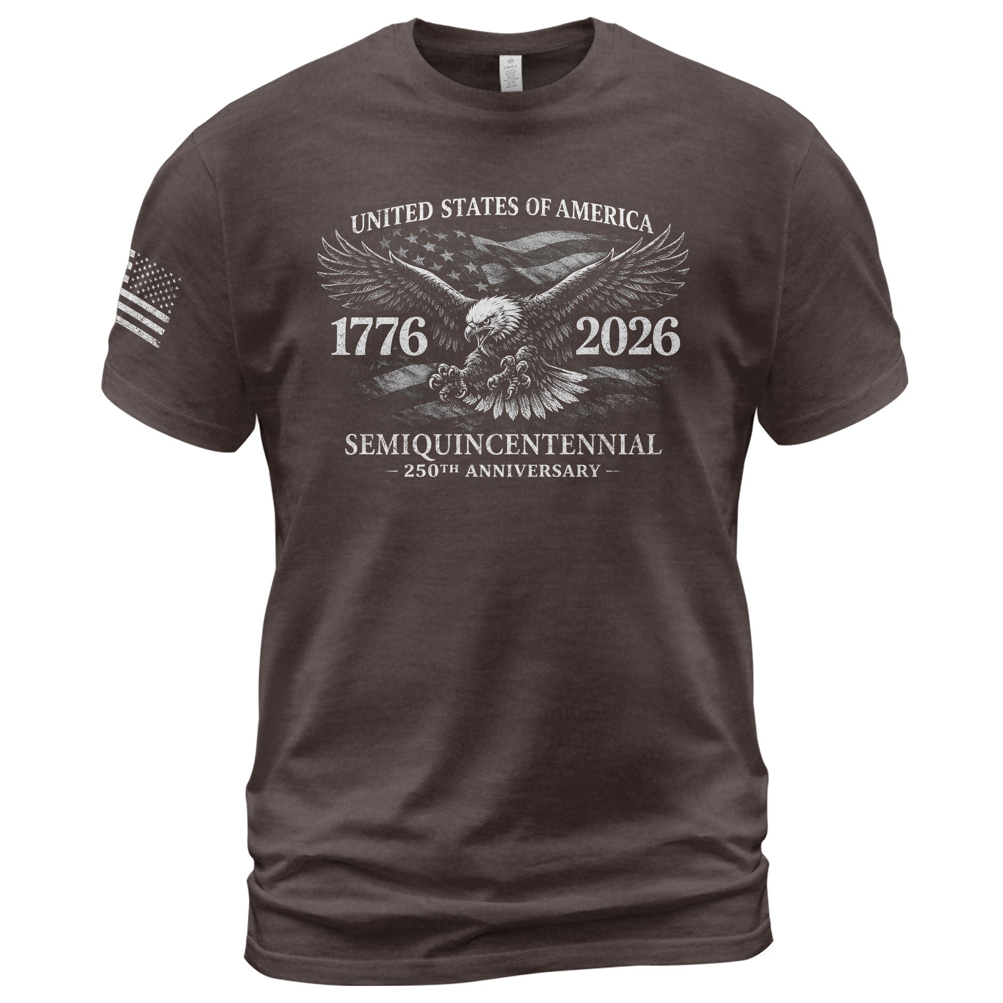 USA 250 Years American Pride Shirt 1776-2026 Eagle USA Patriotic