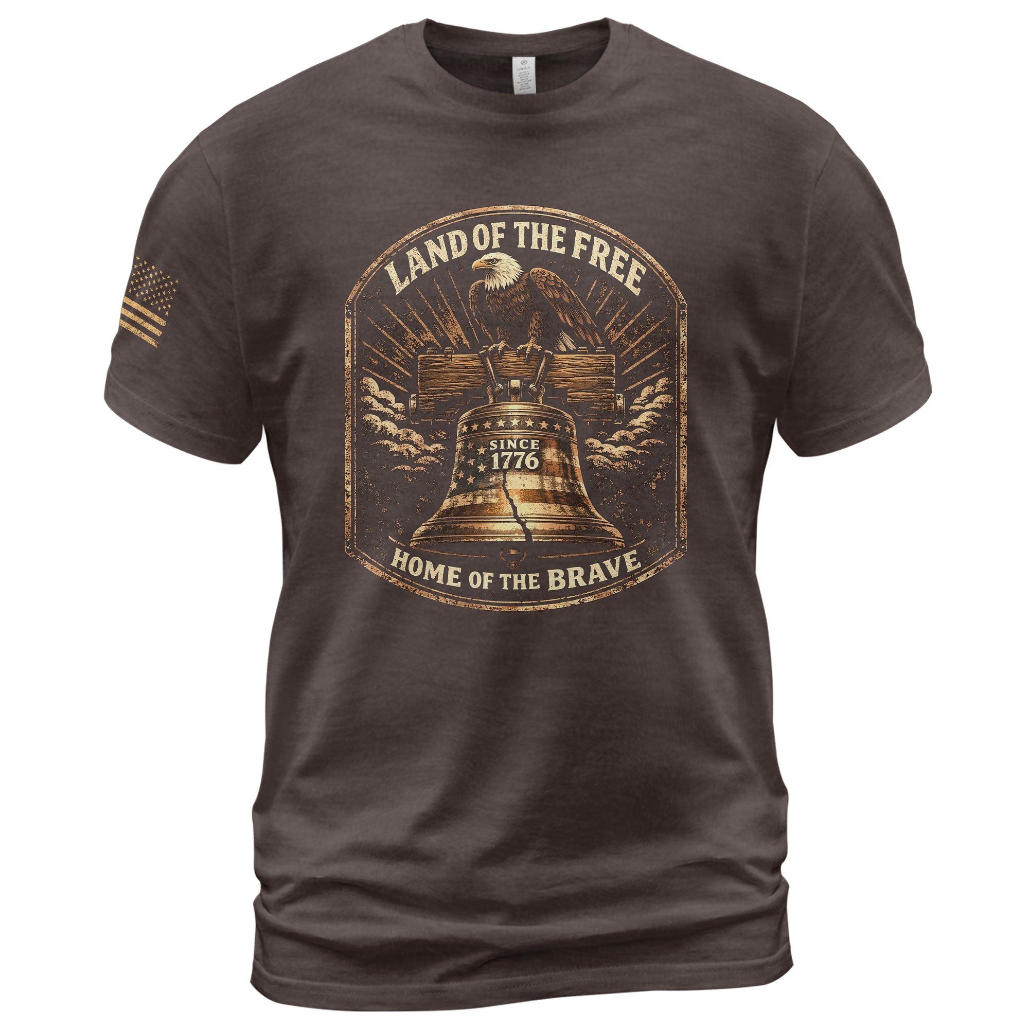America 250th Anniversary T-Shirt 1776-2026 – Land of the Free Liberty Bell & Eagle Tee