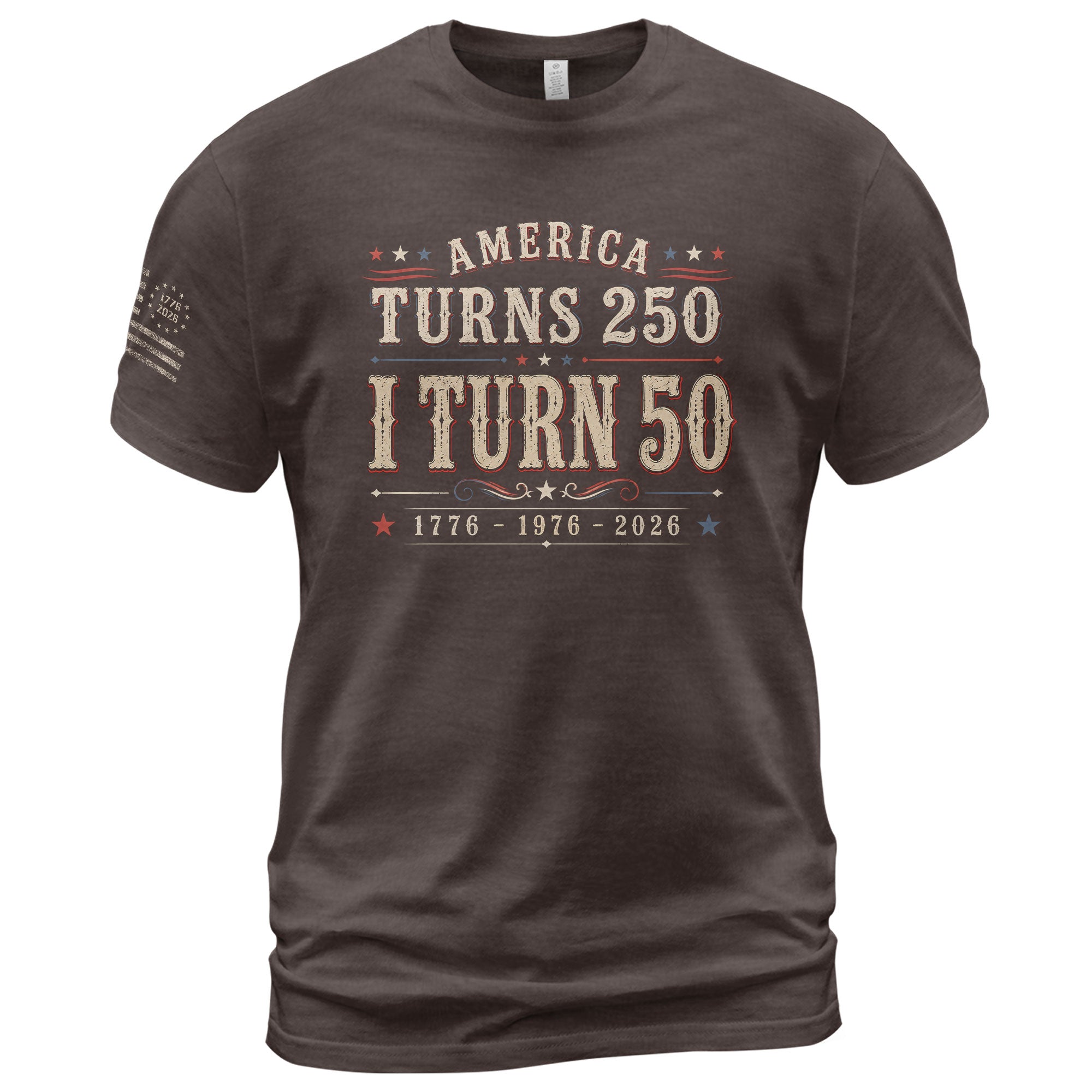 Classic 1976 Milestone Tee - Marking A Grand 250 Year National Legacy 1776-2026 Apparel
