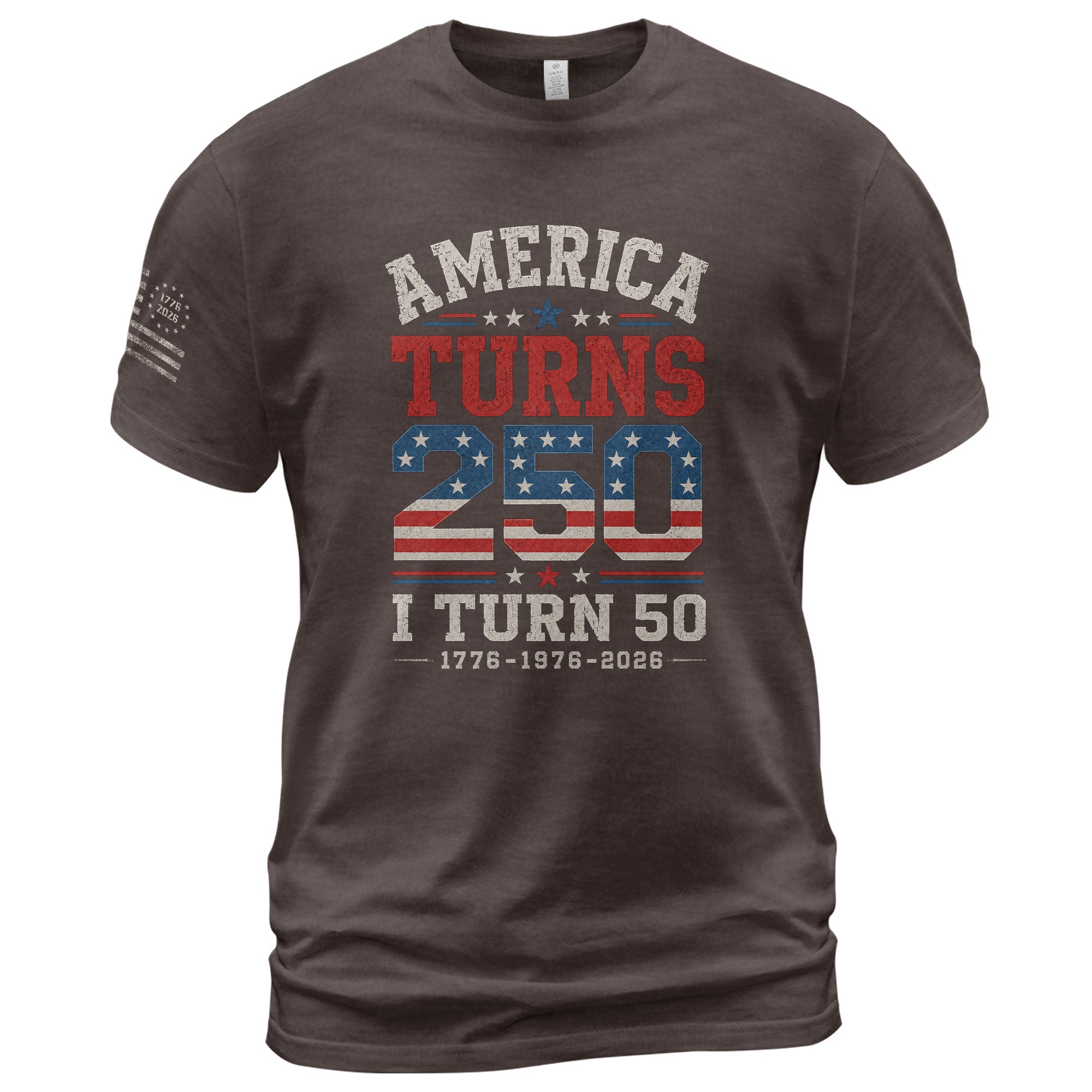 Born In 1976 - 50 Year Milestone Graphic Apparel - 250 Year Anniversary Commemorative