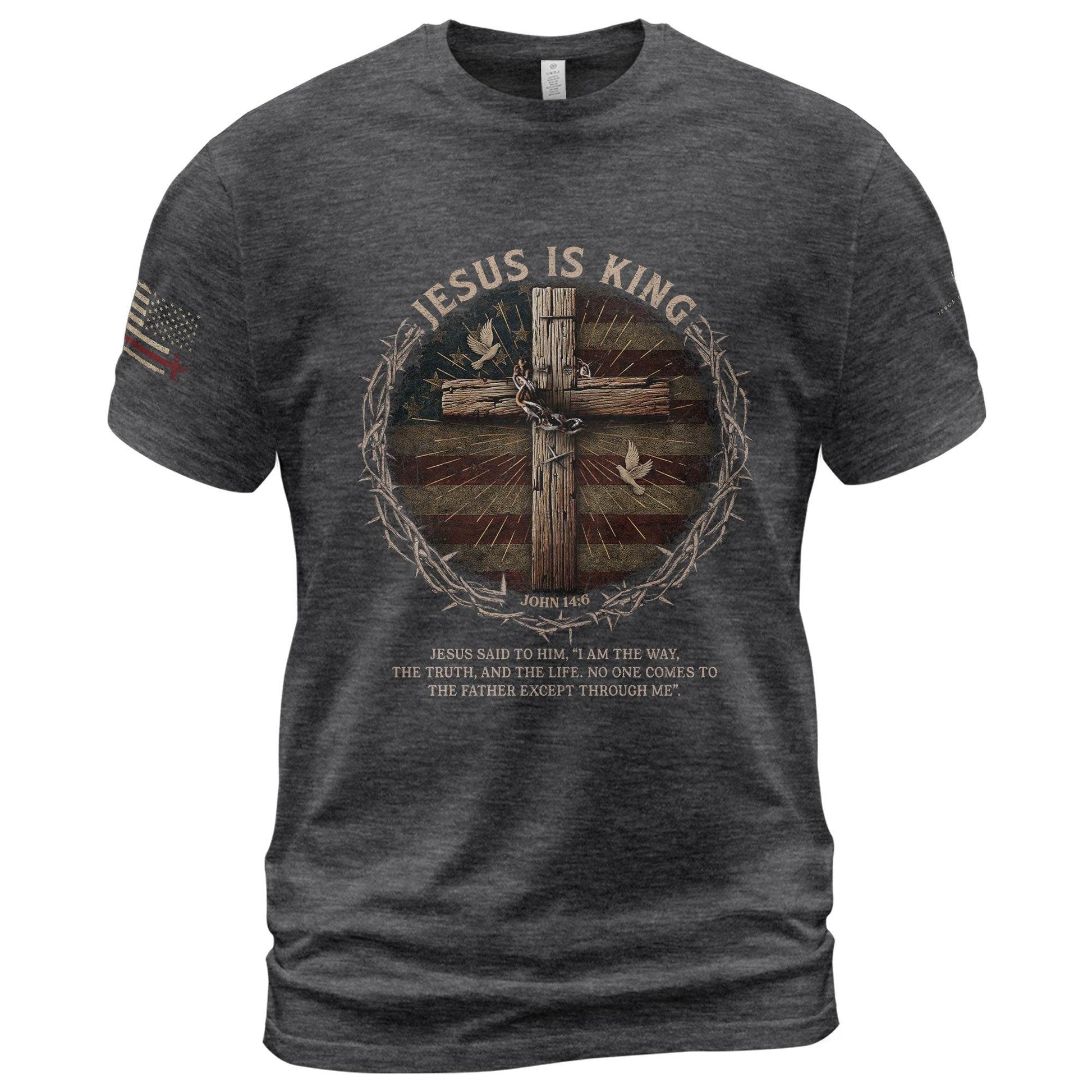 Jesus Is King – The Way. The Truth. The Life. - Rust Field Wear