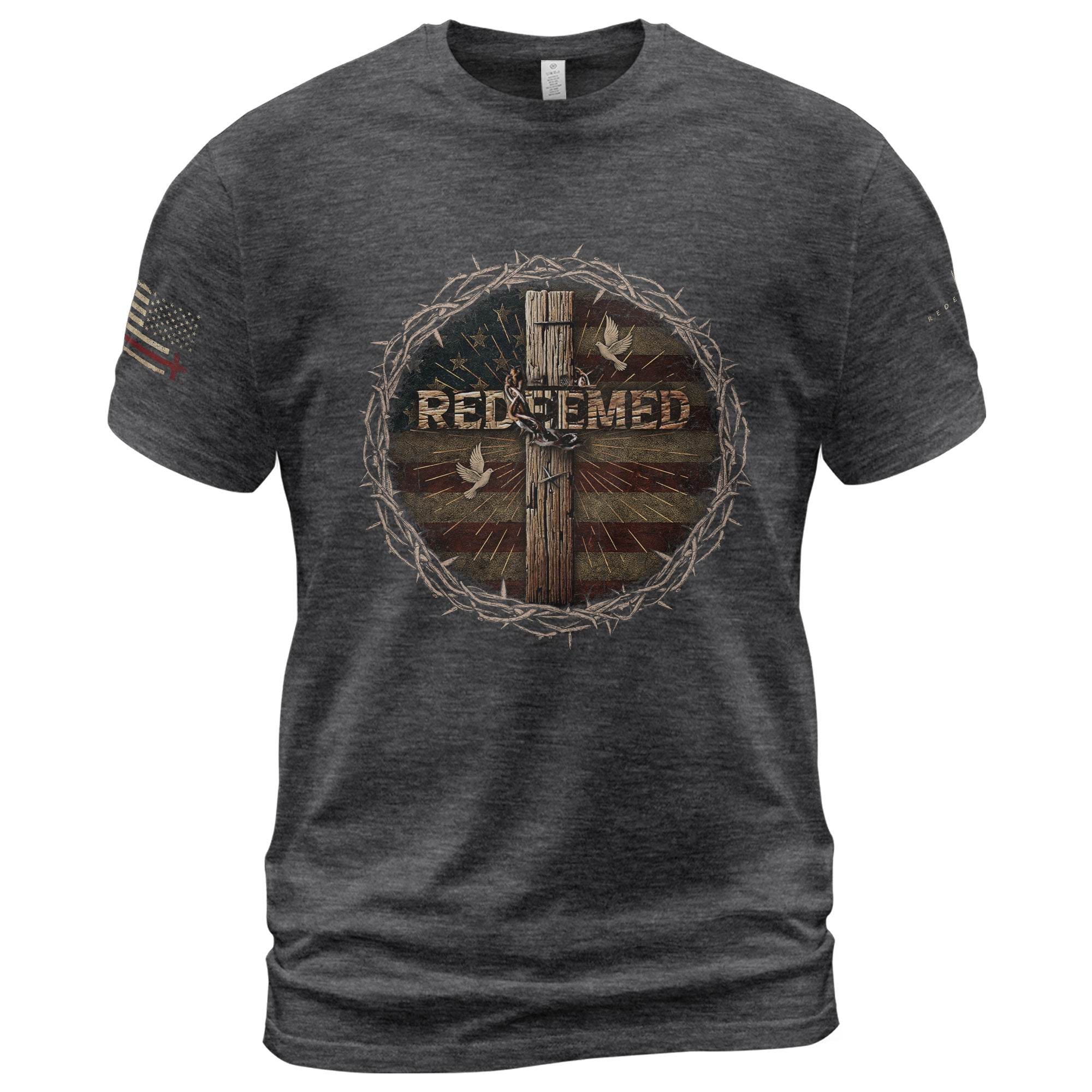 Redeemed by the Cross – Crowned in Grace - Rust Field Wear