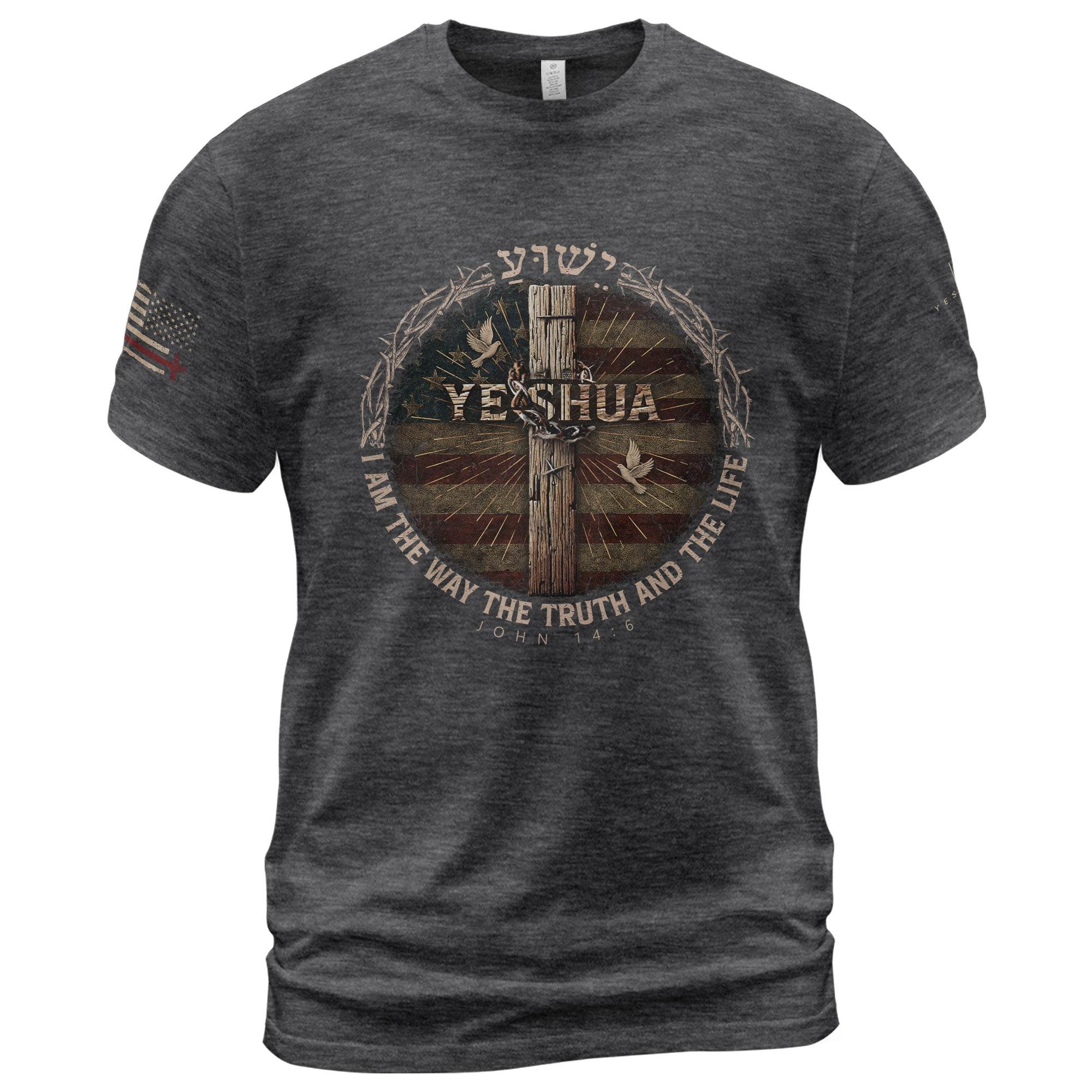 Yeshua – The Only Way (John 14:6) - Rust Field Wear