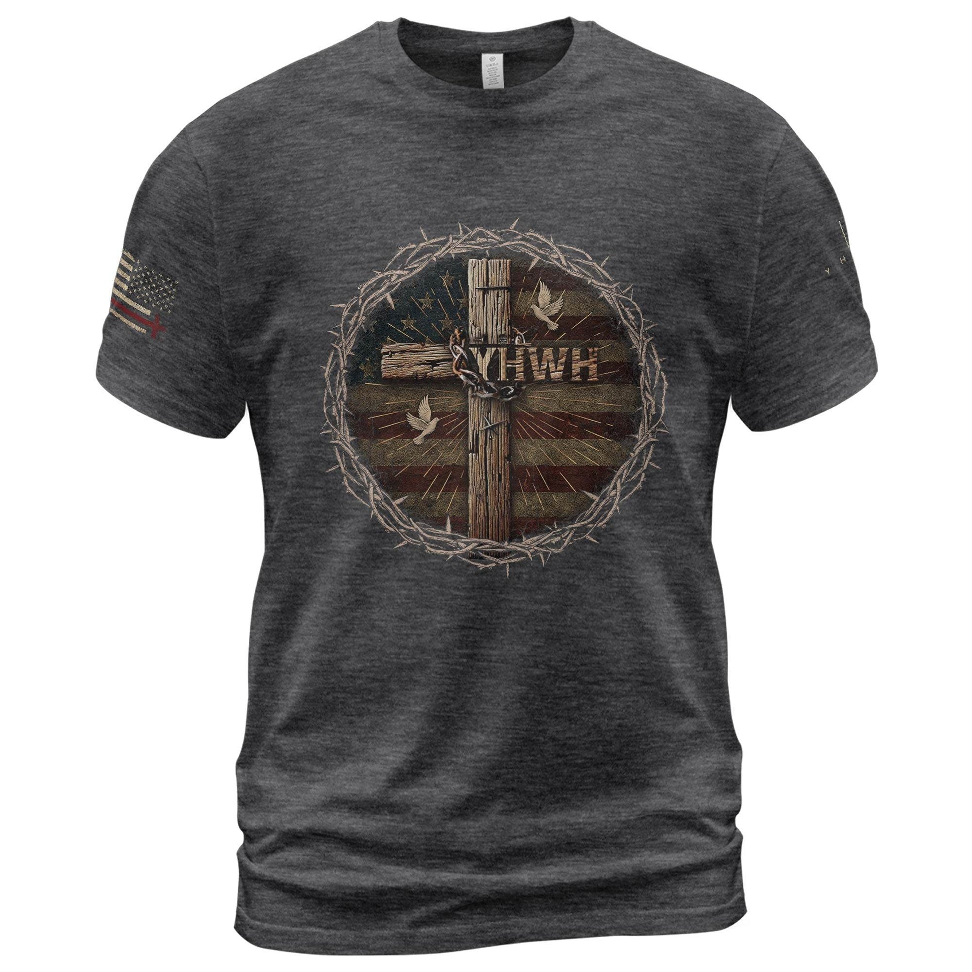 YHWH – The Eternal Name Encircled - Rust Field Wear