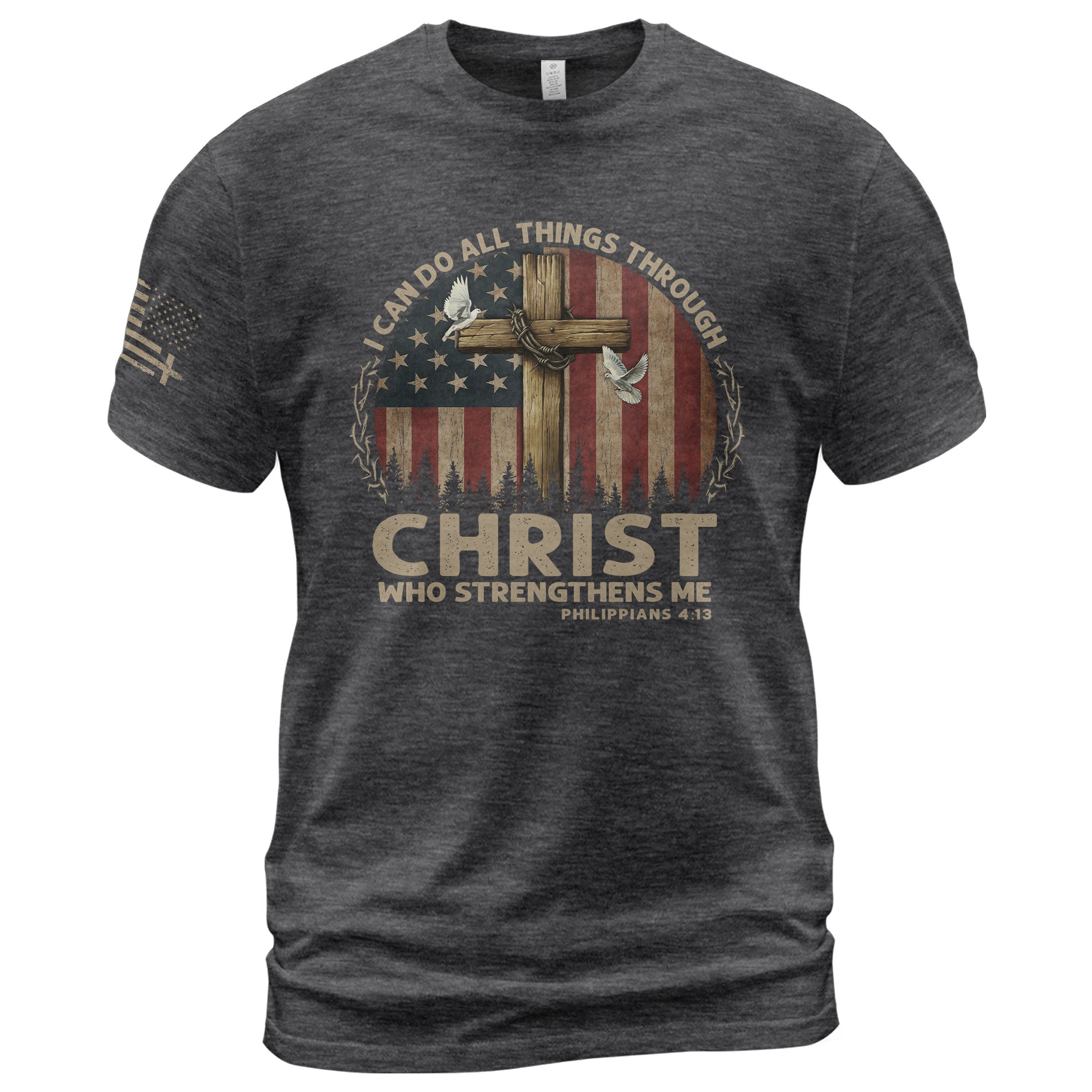 I Can Do All Things Through Christ Shirt – Philippians 4:13 Tee