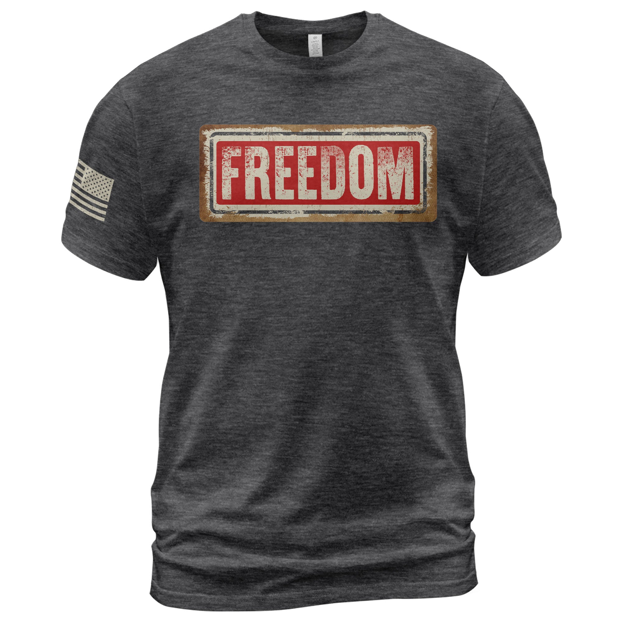 Freedom Sign Patriotic Tribute T-Shirt