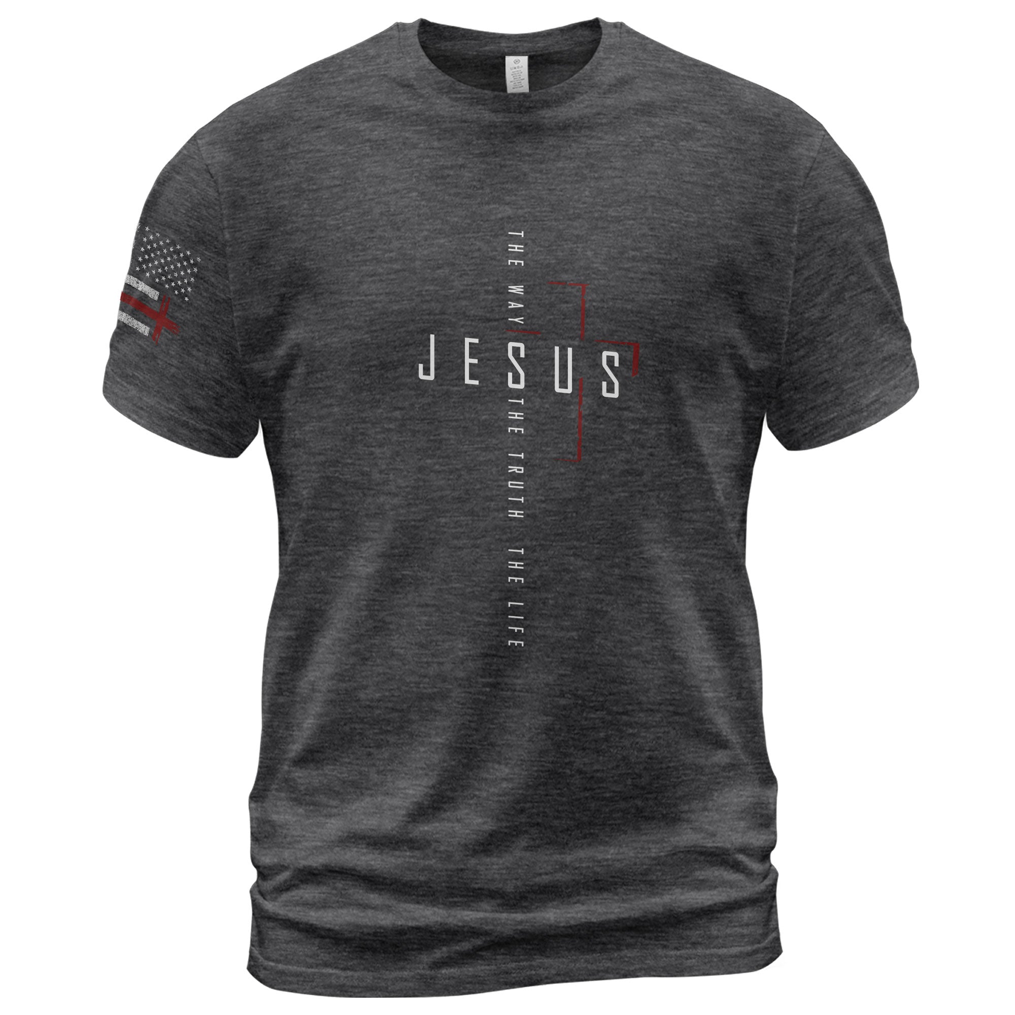Jesus Cross The Way The Truth The Life Christian T-Shirt
